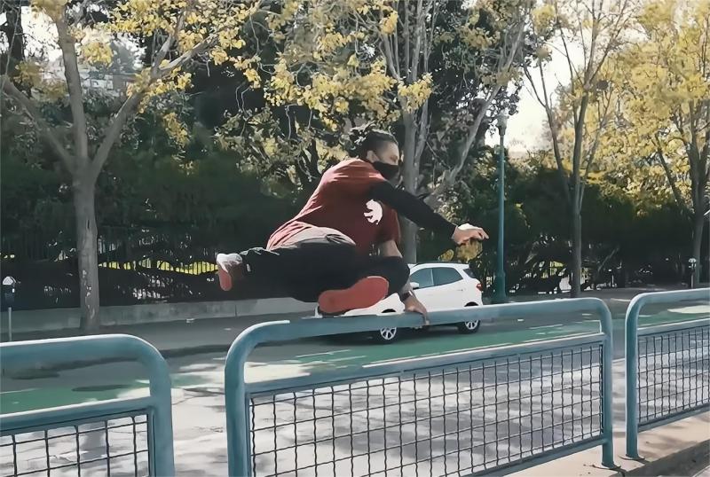 美国 Parkour 达人Darryl Stingley[2021年集锦]-跑酷中文网