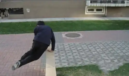 【Parkour教程】反身跳-TheReverseVault-跑酷中文网