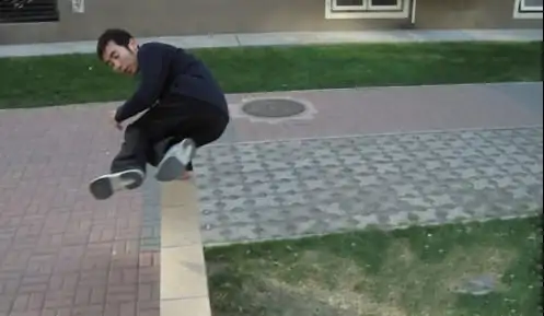 【Parkour教程】反身跳-TheReverseVault-跑酷中文网