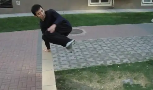 【Parkour教程】反身跳-TheReverseVault-跑酷中文网